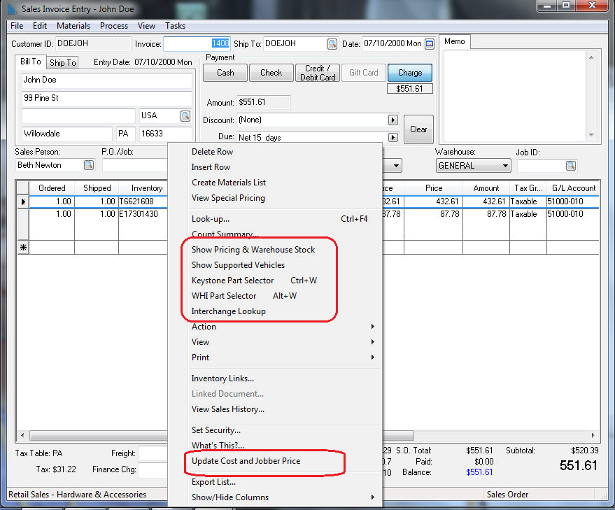 Point of Sale Overview
